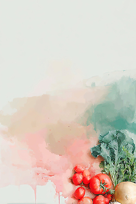 JPG 손 디자인 컬러 백그라운드 채소 일러스트 자연 요리 미술 빨간색 초록색 주방 식사 물감 남색 공예 준비 장면 아티스트 국내일러스트 AI일러스트 AI콘텐츠 직업 문화예술 취미 신체부위 미술도구 생태계 파일형식