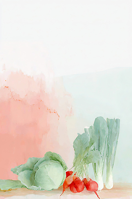 JPG 음식 컬러 채소 일러스트 식재료 재료 자연 식탁 건강 요리 농작물 주방 식사 배추 준비 유기농 파 손질 국내일러스트 웰빙 농업 탁자 생태계 파일형식