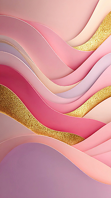 JPG 모양 편집이미지 디자인 물결 분홍색 컬러 백그라운드 패턴 곡선 그래픽 장식 모던 그림 층 조화 이미지편집 AI컴퓨터그래픽 AI콘텐츠 선 무늬 파일형식