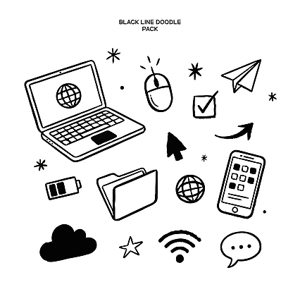 기호 디자인 스티커 인터넷 라인일러스트 일러스트 커뮤니케이션 그래픽 스마트폰 컴퓨터 디지털 기계 마우스 네트워크 낙서 연결 건전지 배열 심볼 파일 폴더 드로잉 국내일러스트 AI파일 문자 미술 전자제품 핸드폰 스마트기기 컴퓨터용품 파일형식 벡터