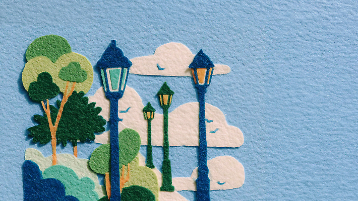 식물 공공시설 길 생태계 파일형식 가로등 나무 풍경 조명 자연 컬러 디자인 예술 환경 생명 대기 도시 산책로 공원 작업 장식 오브젝트 JPG 국내일러스트 일러스트