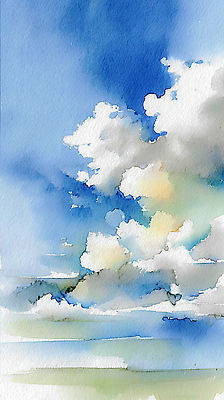 자연요소 미술도구 생태계 파일형식 하늘 수채화 그림 풍경 자연 컬러 예술 예술가 창작 밝은색 물감 공간 조화 캔버스 물 JPG 국내일러스트 일러스트