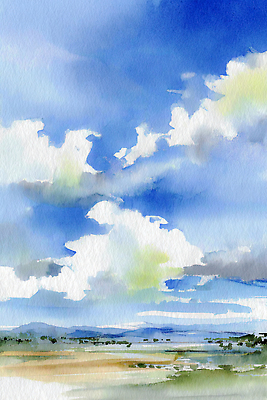 자연요소 계절 뷰포인트 날씨 표정 생태계 파일형식 하늘 풍경 그림 자연 바람 산 초원 컬러 수채화 일기 여름 대기 찡그림 원근감 JPG 국내일러스트 일러스트