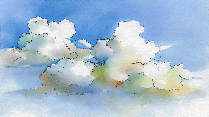 컬러 모션 라이프 파란색 생태계 파일형식 하늘 수채화 그림 자연 날씨 풍경 예술 일상 흰색 모양 공간 그림자 계절 하늘색 관찰 JPG 국내일러스트 일러스트