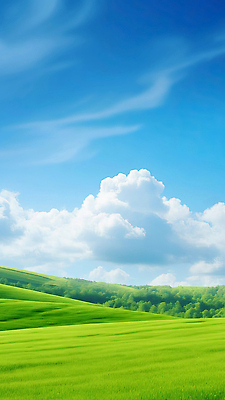 JPG 편집이미지 자연 하늘 날씨 풍경 초원 여름 파란색 햇빛 태양 평화 숲 언덕 뷰티풀 편집실사 AI컴퓨터그래픽 AI콘텐츠 자연요소 계절 컬러 컨셉 CG 생태계 파일형식