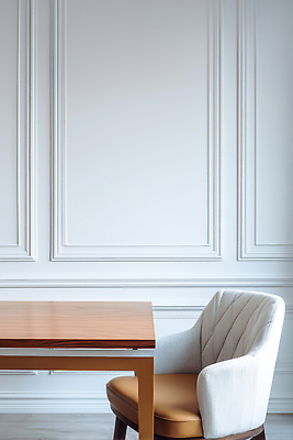 JPG 편집이미지 디자인 벽 가구 의자 탁자 조명 실내 목재 인테리어 공간 방 흰색 편안함 모던 나무탁자 편집실사 AI포토 AI콘텐츠 나무 컬러 생활용품 재료 내부 감각 CG 파일형식