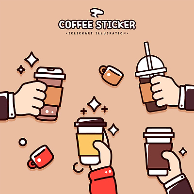 식기 감정 음료 다수 컨셉 말하기 라이프 신체부위 상점 파일형식 벡터 커피 컵 손 사람 만남 일상 카페 다양 스타일 따뜻한음료 대화 취미 즐거움 소통 국내일러스트 일러스트 AI파일