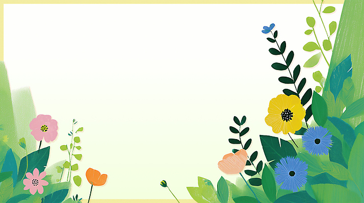 PSD 나무 식물 꽃잎 꽃 줄기 컬러 잎 꽃밭 채소 일러스트 자연 국화 풍경 잔디 여름 정원 다양 튤립 민들레 조화 국내일러스트 계절 다수 생태계 파일형식