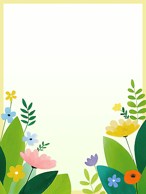 PSD 식물 디자인 꽃 컬러 백그라운드 일러스트 자연 생명 나뭇잎 초원 그래픽 장식 환경 봄 숲 그림 조화 국내일러스트 계절 잎 생태계 파일형식