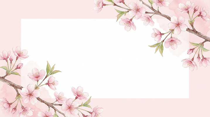 식물 계절 꽃 컨셉 문화예술 생태계 파일형식 벚꽃 백그라운드 봄 자연 잎 예술 그림 수채화 미술 화사함 나무 풍경 디자인 꽃잎 뷰티풀 JPG 국내일러스트 일러스트 프레임