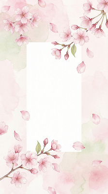 JPG 식물 디자인 꽃잎 감정 예술 컬러 백그라운드 패턴 일러스트 자연 수채화 프레임 한국 그래픽 장식 봄 벚꽃 표현 작품 창의성 스타일 국내일러스트 AI일러스트 AI콘텐츠 계절 꽃 아시아 무늬 미술 생태계 파일형식