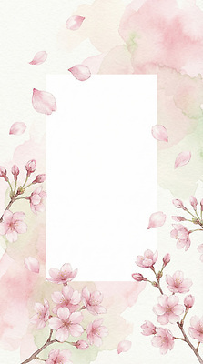 JPG 식물 디자인 계절 공원 꽃잎 컬러 백그라운드 일러스트 자연 생명 수채화 프레임 풍경 장식 여름 봄 벚꽃 그림 뷰티풀 색감 국내일러스트 AI일러스트 AI콘텐츠 공공시설 꽃 생태계 파일형식