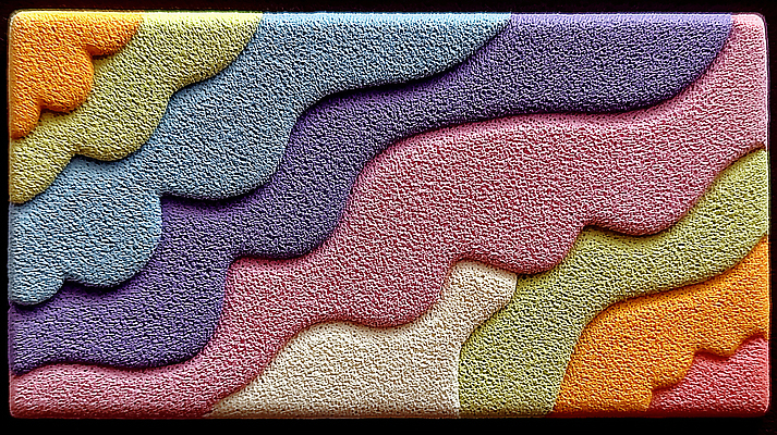 JPG 모양 편집이미지 디자인 예술 컬러 패턴 표면 추상 다양 중앙 배열 오브젝트 질감 조화 울퉁불퉁 이미지편집 AI컴퓨터그래픽 AI콘텐츠 다수 무늬 파일형식