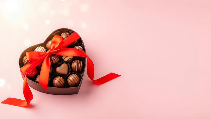 JPG 편집이미지 기념일 리본 분홍색 포장 디저트 발렌타인데이 선물 사랑 이벤트 상자 초콜릿 로맨틱 축하 생일 달콤 카피스페이스 편집실사 AI포토 AI콘텐츠 감정 음식 컬러 컨셉 데이이벤트 공백 맛 CG 파일형식