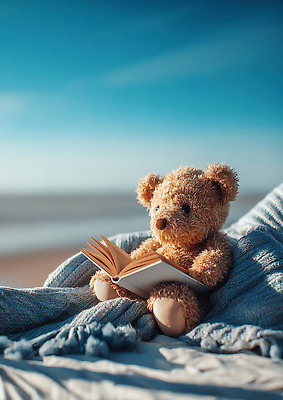 JPG 편집이미지 행복 바다 하늘 앉기 해변 책 장난감 독서 햇빛 평화 아기 담요 오후 편집실사 AI포토 AI콘텐츠 감정 컨셉 모션 사람 태양 CG 파일형식