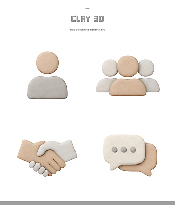 PSD 편집이미지 손 디자인 말풍선 비즈니스 협력 대화 사람 3D 그룹 점토 소통 편집3D 컨셉 말하기 신체부위 디지털합성 파일형식