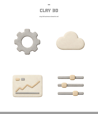 PSD 편집이미지 디자인 비즈니스 그래프 3D 자료 성장 도구 표현 분석 점토 기어 서류판 편집3D 컨셉 사무용품 디지털합성 파일형식