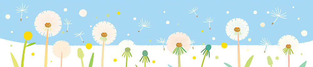 JPG 식물 꽃 컬러 일러스트 자연 하늘 바람 씨앗 풍경 초원 일상 여름 봄 성장 민들레 번짐 나루터 흐림 국내일러스트 AI일러스트 AI콘텐츠 자연요소 계절 날씨 라이프 항구 생태계 파일형식 효과