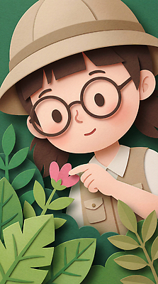 JPG 식물 손 교육 꽃 어린이 컬러 잎 일러스트 손가락 자연 실험 정원 원근감 탐험 관찰 즐거움 호기심 그림 생태계 수도원 국내일러스트 AI일러스트 AI콘텐츠 감정 뷰포인트 컨셉 모션 사람 신체부위 파일형식