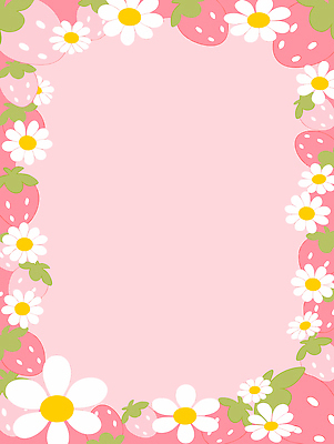 모양 디자인 꽃 포스터 분홍색 컬러 백그라운드 일러스트 딸기 그래픽 장식 홈페이지 파티 판넬 만들기 이미지 뷰티풀 아기자기 국내일러스트 AI파일 식물 컨셉 과일 모션 이벤트 파일형식 벡터