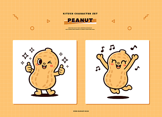 캐릭터 손 디자인 행복 어린이 백그라운드 일러스트 장난 모션 미소 웃음 귀여움 표현 춤 즐거움 그림 땅콩 단순화된 밝은색 일러캐릭터 AI파일 감정 컨셉 문화예술 표정 사람 신체부위 견과류 파일형식 벡터