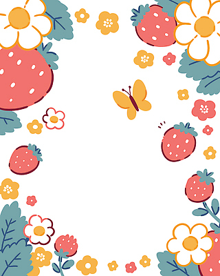 식물 디자인 꽃 컬러 나비 백그라운드 일러스트 자연 생명 딸기 풍경 그래픽 장식 여름 신선 원형 손그림 뷰티풀 국내일러스트 AI파일 도형 계절 곤충 과일 생태계 파일형식 벡터