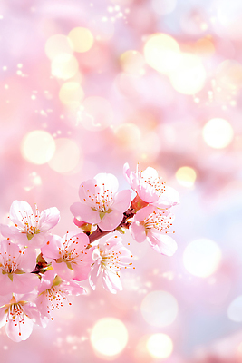 JPG 나무 편집이미지 꽃잎 꽃 백그라운드 잎 봄꽃 자연 빛 봄 벚꽃 뷰티풀 이미지편집 AI컴퓨터그래픽 AI콘텐츠 식물 계절 생태계 파일형식