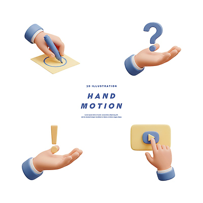 PSD 편집이미지 손 디자인 교육 포즈 모션 버튼 손짓 그래픽 펜 3D 표현 그리기 질문 클릭 응답 주목 편집3D 신체부위 필기구 디지털합성 파일형식