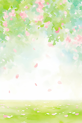 JPG 나무 꽃잎 꽃 잎 일러스트 자연 바람 휴식 풍경 잔디 초록색 햇빛 봄 공간 떨어짐 화사함 뷰티풀 수목 국내일러스트 자연요소 식물 계절 컬러 컨셉 날씨 태양 생태계 파일형식