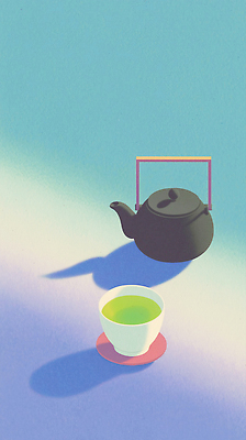 JPG 디자인 문화 여유 음료 예술 백그라운드 일러스트 탁자 주전자 아침 휴식 실내 대화 취미 컵 초록색 준비 오후 차마시기 국내일러스트 주간 식기 감정 컬러 가구 컨셉 주방용품 말하기 내부 마시기 파일형식