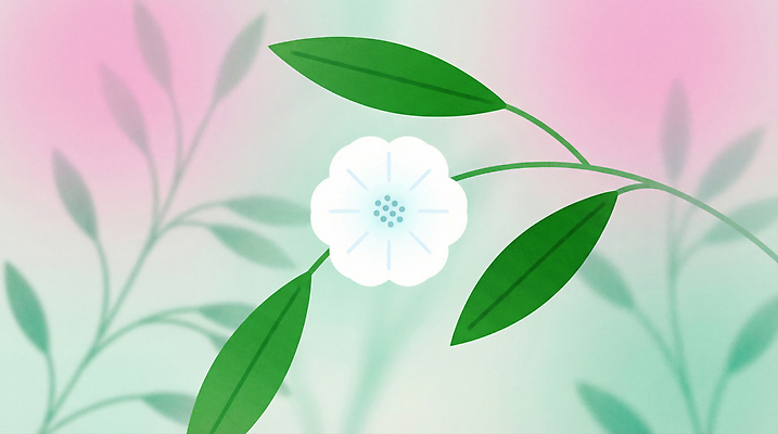 JPG 모양 식물 디자인 꽃잎 꽃 컬러 백그라운드 잎 일러스트 자연 생명 추상 초록색 봄 성장 흰색 장면 그라데이션 뷰티풀 블러 국내일러스트 계절 무늬 생태계 파일형식