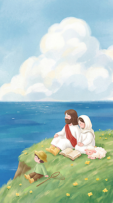 JPG 여자 꽃 행복 어린이 바다 일러스트 가족 응원 자연 하늘 동화 이야기 앉기 초원 초록색 여름 소풍 평화 예수 동반자 국내일러스트 식물 계절 감정 컬러 컨셉 관계 모션 사람 야외활동 신_종교 생태계 파일형식