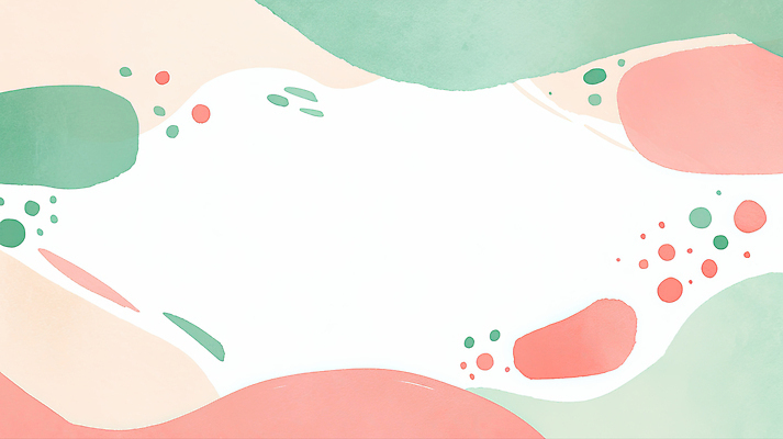 JPG 모양 디자인 예술 분홍색 컬러 백그라운드 패턴 곡선 일러스트 자연 추상 수채화 미술 그래픽 초록색 점 감각 조화 색감 스타일 국내일러스트 AI일러스트 AI콘텐츠 선 무늬 문화예술 생태계 파일형식