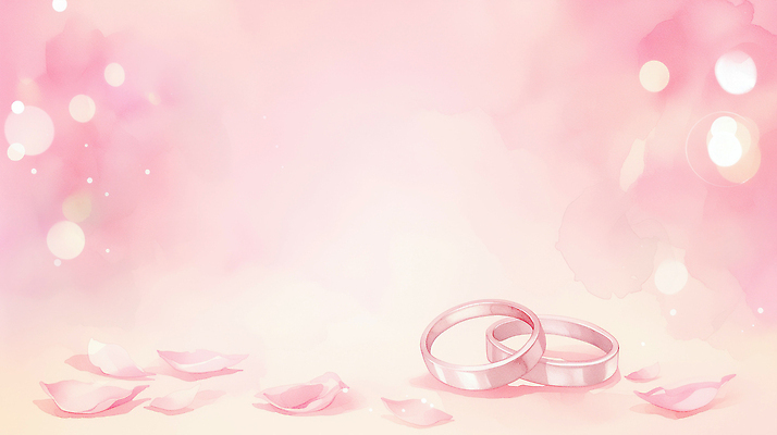 여자 노년 꽃 감정 컬러 결혼 컨셉 장신구 이벤트 반지 파일형식 결혼식 꽃잎 장면 분홍색 장식 사랑 기념일 디자인 로맨틱 할머니 축하 화려 결합 기쁨 JPG 국내일러스트 일러스트 결혼반지 커플반지