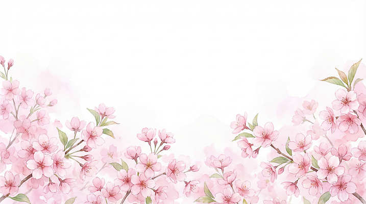 JPG 나무 꽃잎 꽃 분홍색 컬러 백그라운드 잎 설경 일러스트 자연 수채화 풍경 정원 봄 벚꽃 조경 화단 장면 화사함 꽃길 만개 뷰티풀 국내일러스트 AI일러스트 AI콘텐츠 식물 계절 길 컨셉 겨울 생태계 파일형식