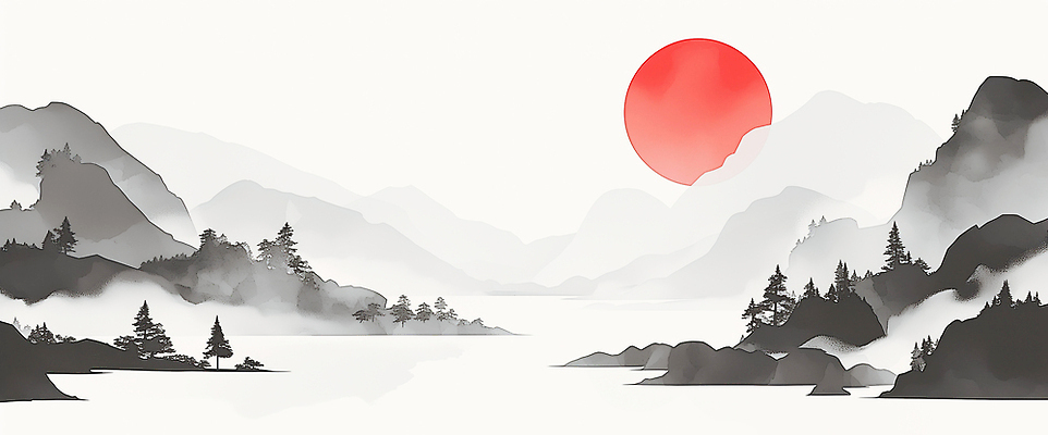 JPG 나무 호수 여행 겨울 일러스트 자연 하늘 생명 산 수묵화 풍경 물 여름 태양 일출 안개 숲 대나무 그림 국내일러스트 AI일러스트 AI콘텐츠 자연요소 식물 계절 날씨 미술 노을 생태계 파일형식