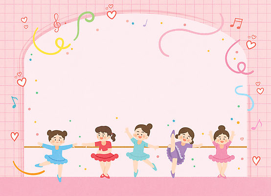 문자 옷 여자 감정 어린이 관계 문화예술 건강 사람 이벤트 춤 발레 파일형식 벡터 발레리나 연습 컬러 드레스 음악 기호 백그라운드 그림 소녀 운동 무대 공연 즐거움 친구 아기 협력 열정 AI파일 일러스트 국내일러스트 예체능