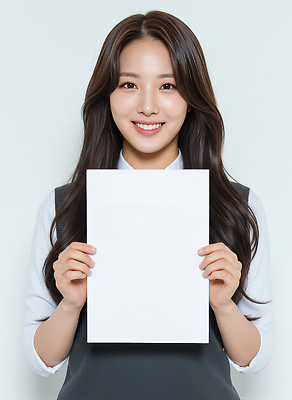 학생 옷 백그라운드 청소년 표정 사람 신체부위 흰색 CG 파일형식 AI포토 여자 웃음 정장 흰배경 포즈 미소 머리 손 프레젠테이션 편집이미지 편집실사 JPG 의료성형뷰티 고등학생 AI콘텐츠 AI인물포토