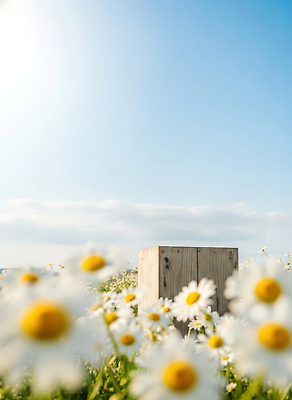 주간 식물 계절 꽃 라이프 태양 시골 CG 생태계 파일형식 AI콘텐츠 초원 나무기둥 꽃밭 햇빛 마거리트 자연 풍경 봄 농촌 일상 아침 편집이미지 편집실사 JPG 하늘 AI포토