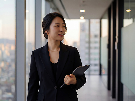 옷 여자 회사 비즈니스 모션 문구용품 사람 신체부위 직장인 CG 파일형식 AI포토 사무실 문서 복도 도시 풍경 정장 걷기 손 작업 시간 직장 사무용품 편집이미지 편집실사 JPG 의료성형뷰티 비즈니스우먼 AI콘텐츠 AI인물포토