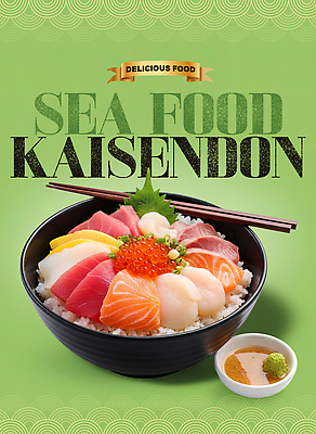 편집이미지 식기 음식 양념 야간 해산물 일본음식 파일형식 초밥 그릇 밥 고추냉이 식사 해물요리 점심 저녁 이미지편집 PSD 덮밥