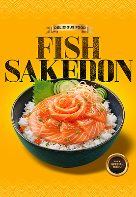 편집이미지 식기 음식 상점 수중동물 야간 일본음식 파일형식 어류 밥 요리 해산물 식사 저녁 식당 초밥 재료 장식 그릇 이미지편집 PSD 덮밥