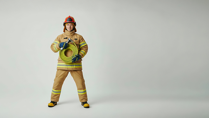 JPG 편집이미지 옷 안전 장비 구출 전문직 헬멧 위험 소방관 구조원 연습 화재 구성 소방호스 의료성형뷰티 편집실사 AI인물포토 AI콘텐츠 직업 컨셉 도움 보호장비 소방 사건 CG 호스 파일형식 AI포토