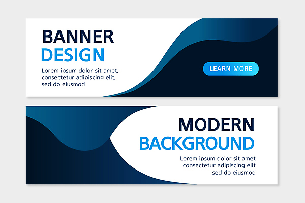 템플릿 디자인 배너 배너템플릿 가로배너 백그라운드 그래픽 파란색 보라색 웹 정보 표현 심볼 모던 직사각형 창의성 배너세트 AI파일 도형 컬러 인터넷 가로 세트 파일형식 벡터