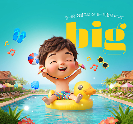 PSD 편집이미지 행복 여유 어린이 가족 물놀이 오리 수영장 풍경 여름 장난감 햇빛 풀장 수영 체험 즐거움 걸리버여행기 이미지편집 계절 감정 컨셉 관계 놀이 조류 동화 사람 태양 수상스포츠 파일형식