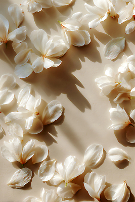 JPG 모양 식물 편집이미지 꽃잎 꽃 컬러 백그라운드 바닥 그림자 장식 빛 흰색 장면 부드러움 흩어짐 편집실사 AI포토 AI콘텐츠 컨셉 감각 CG 파일형식
