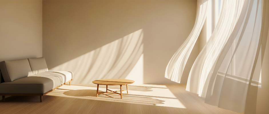 JPG 편집이미지 디자인 창문 바람 일상 소파 햇빛 공간 방 침대 시간 커튼 분위기 편집실사 AI포토 AI콘텐츠 자연요소 가구 컨셉 의자 날씨 라이프 태양 CG 파일형식