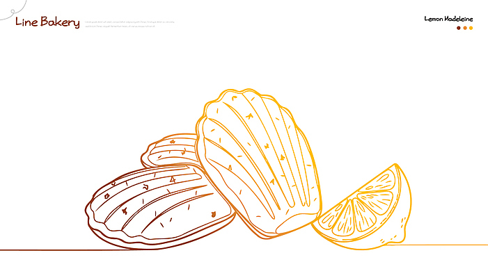 음식 빵 조각 백그라운드 과일 라인일러스트 일러스트 재료 디저트 요리 제과 식사 빵집 맛 굽기 레몬 향 간편조리식품 마들렌 국내일러스트 AI파일 컨셉 제과제빵 상점 구이 파일형식 벡터