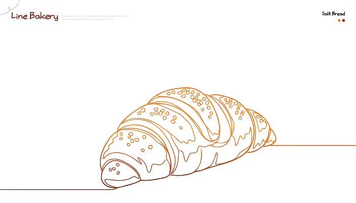 빵 라인일러스트 일러스트 아침 디저트 따뜻함 제과 빵집 제빵 부드러움 점심 편리함 먹거리 오후 맛있는 소금빵 국내일러스트 AI파일 주간 음식 컨셉 제과제빵 상점 감각 파일형식 벡터