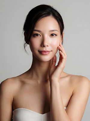 JPG 모델 편집이미지 손 여자 얼굴 포즈 스튜디오 조명 건강 미소 화장 뷰티 촬영 표현 피부 길이 의료성형뷰티 스타일 편집실사 AI인물포토 AI콘텐츠 표정 사람 신체부위 CG 파일형식 AI포토